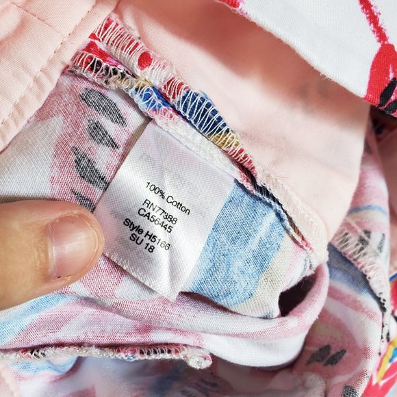 J. CREW FACTORY 5" Leaf Printed Chinos 4 - Picture 4 of 7